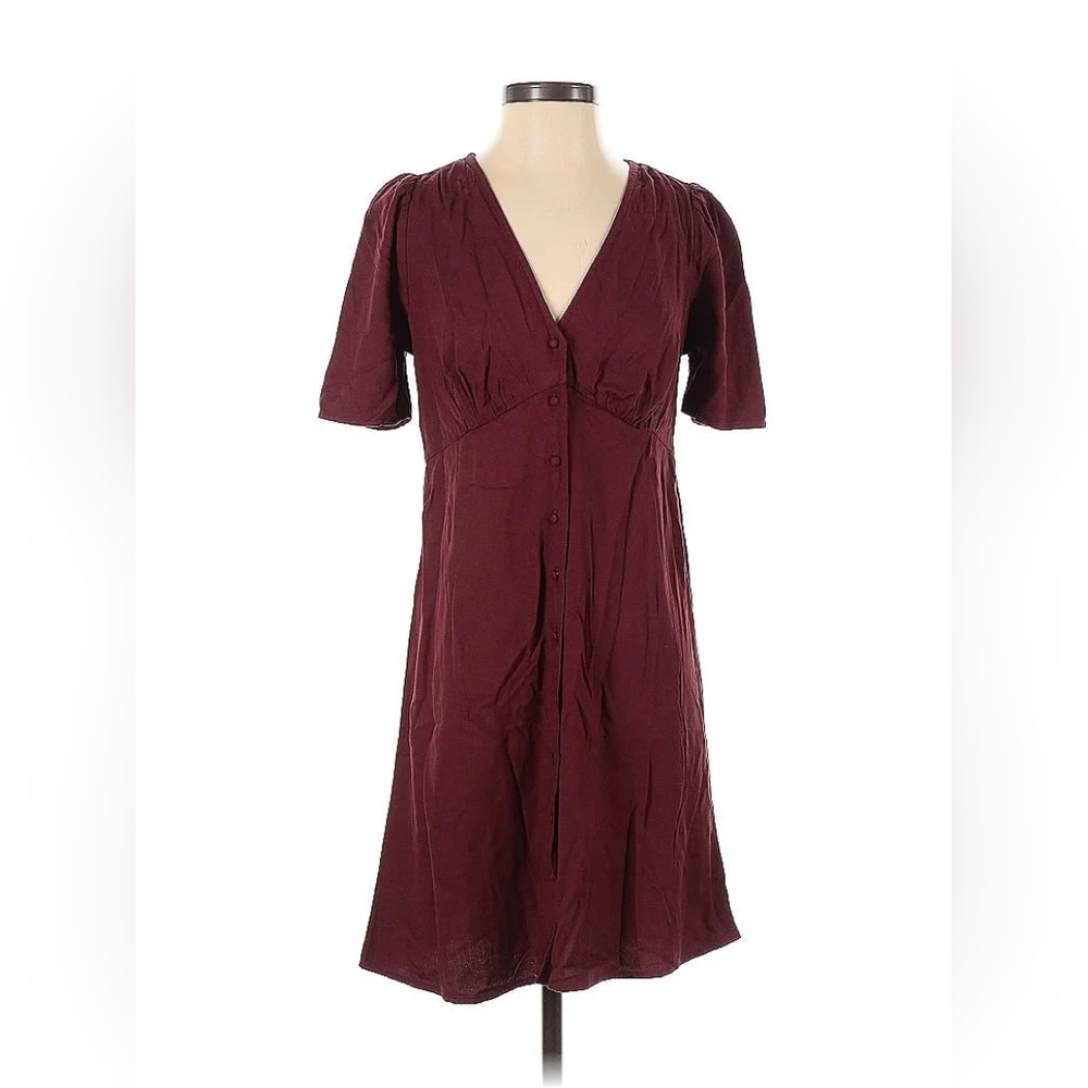 Burgundy Dress